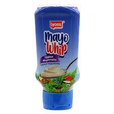 Lyons mayo whip eggless mayonnaise 340ml