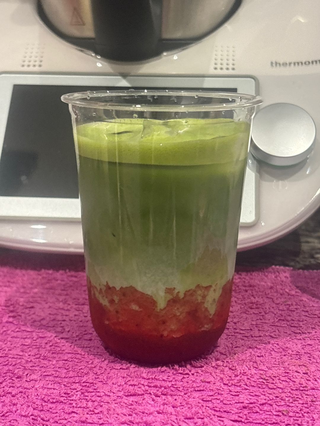 Strawberry Matcha Latte