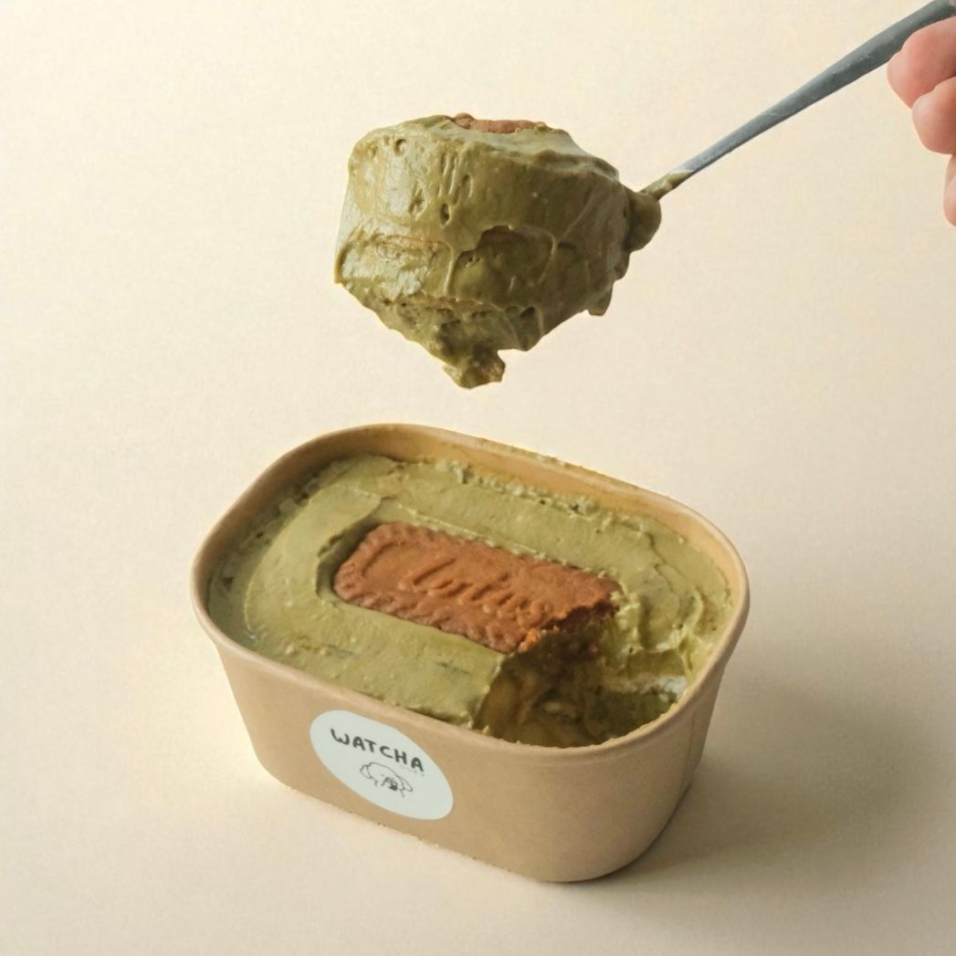 Hojicha Banana Pudding