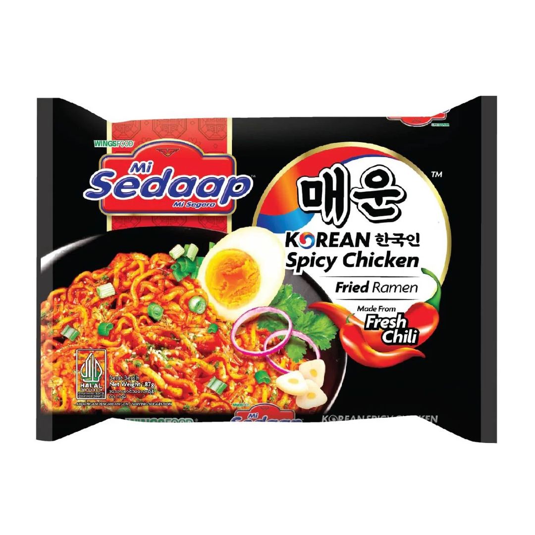 Mi Sedap Spicy Chicken Fried Ramen