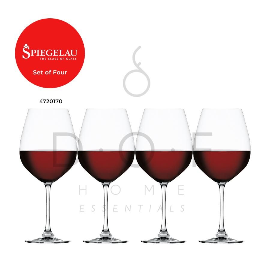 GELAS RED WINE SPIEGELAU SALUTE BURGUNDY GLASS SET/4