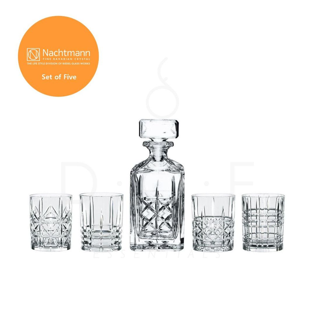 NACHTMANN HIGHLAND WHISKY SET/5