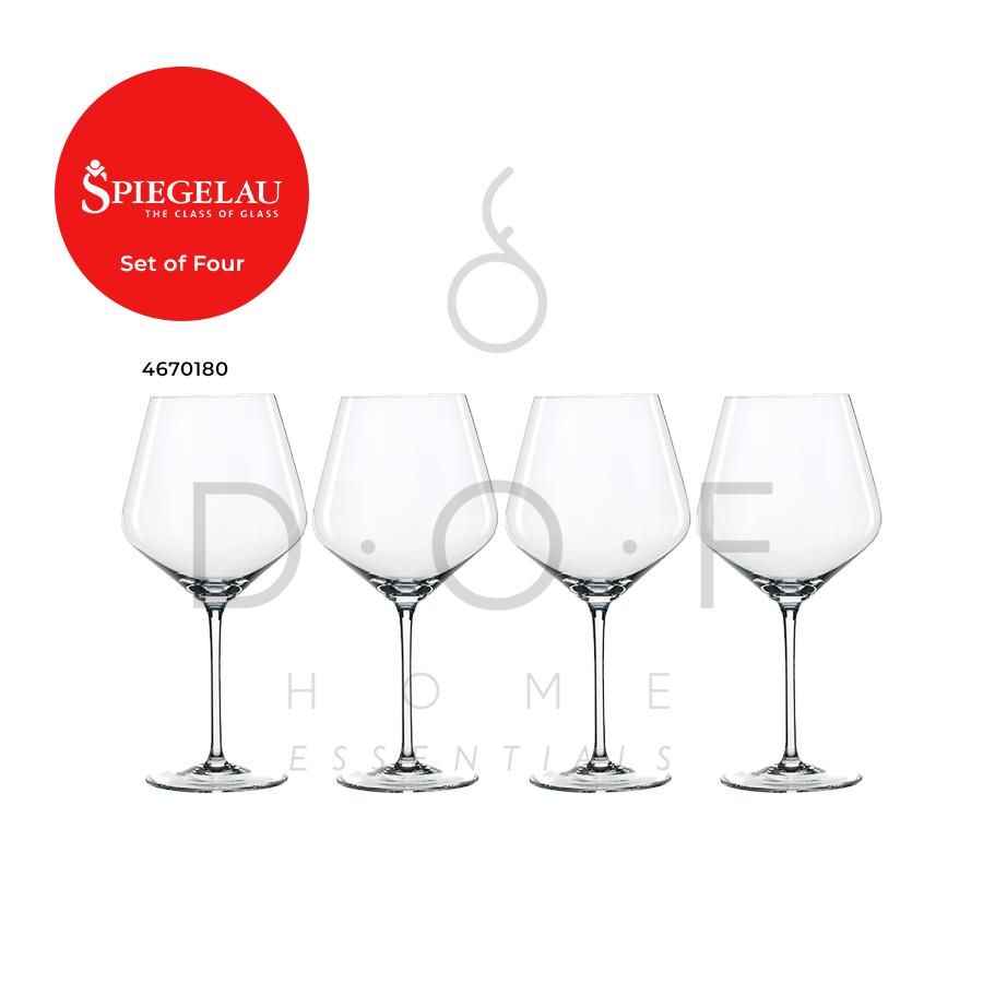 GELAS RED WINE SPIEGELAU STYLE BURGUNDY GLASS SET/4