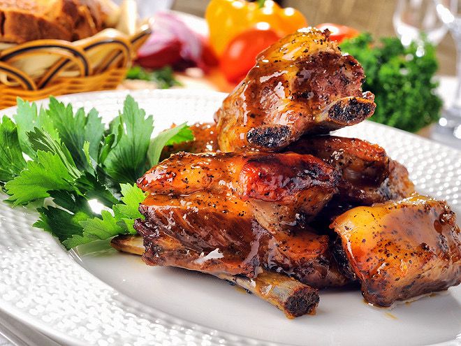 Côtelettes de porc Braisées