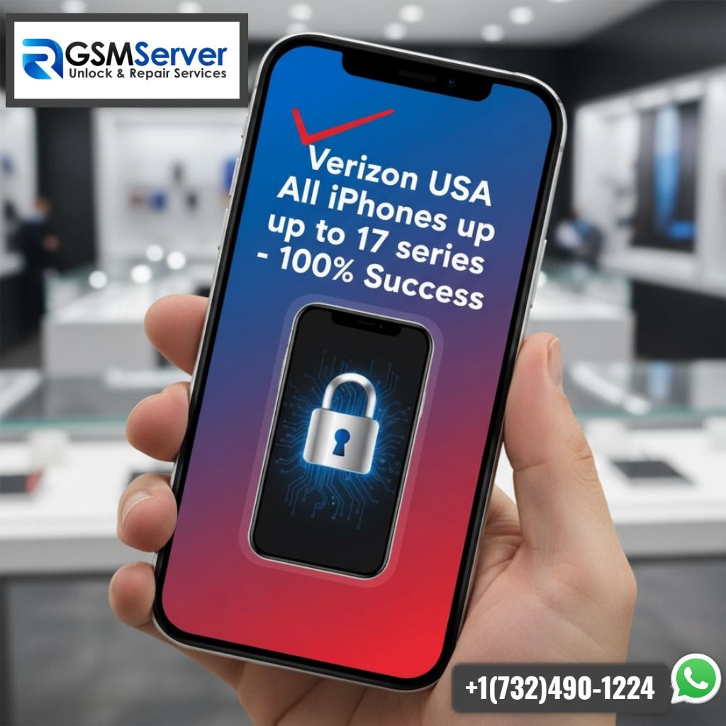 Verizon USA - All iPhones up to 17 series - 100% Success