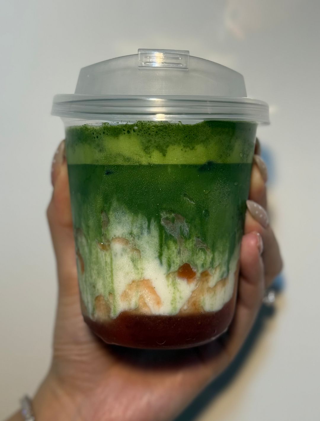 Strawberry Matcha Latte 