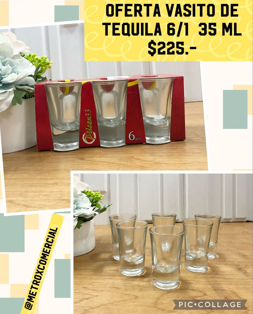 Vasito de tequila 6/1 (35ml)