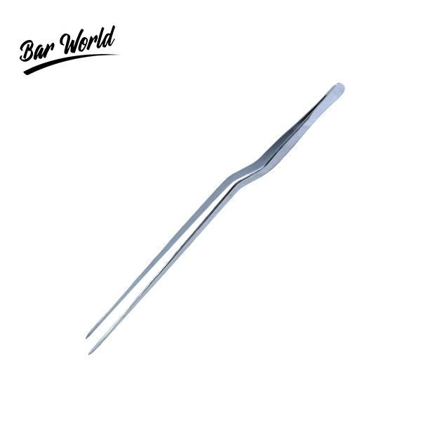 BAR WORLD STAINLESS STEEL 2 STEP GIANT CHEF TWEEZER 30 CM, ALAT CAPIT ES ATAU BUAH