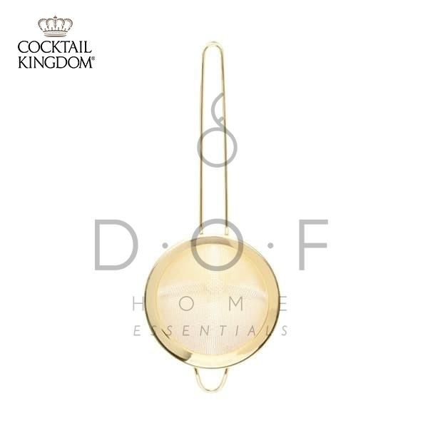 COCKTAIL KINGDOM COCO STRAINER GOLD