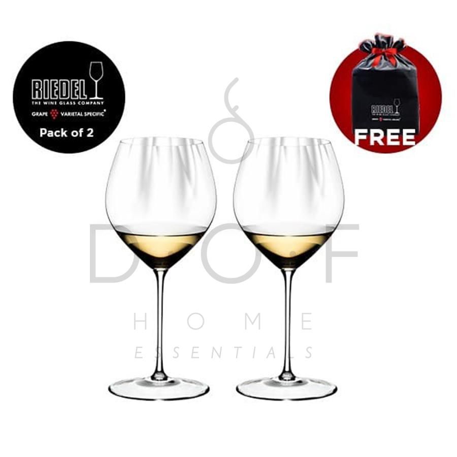 GELAS WHITE WINE RIEDEL PERFORMANCE CHARDONNAY PACK OF 2 PCS