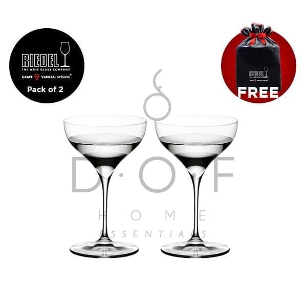 GELAS WHITE WINE RIEDEL GRAPE@RIEDEL MARTINI PACK OF 2 PCS