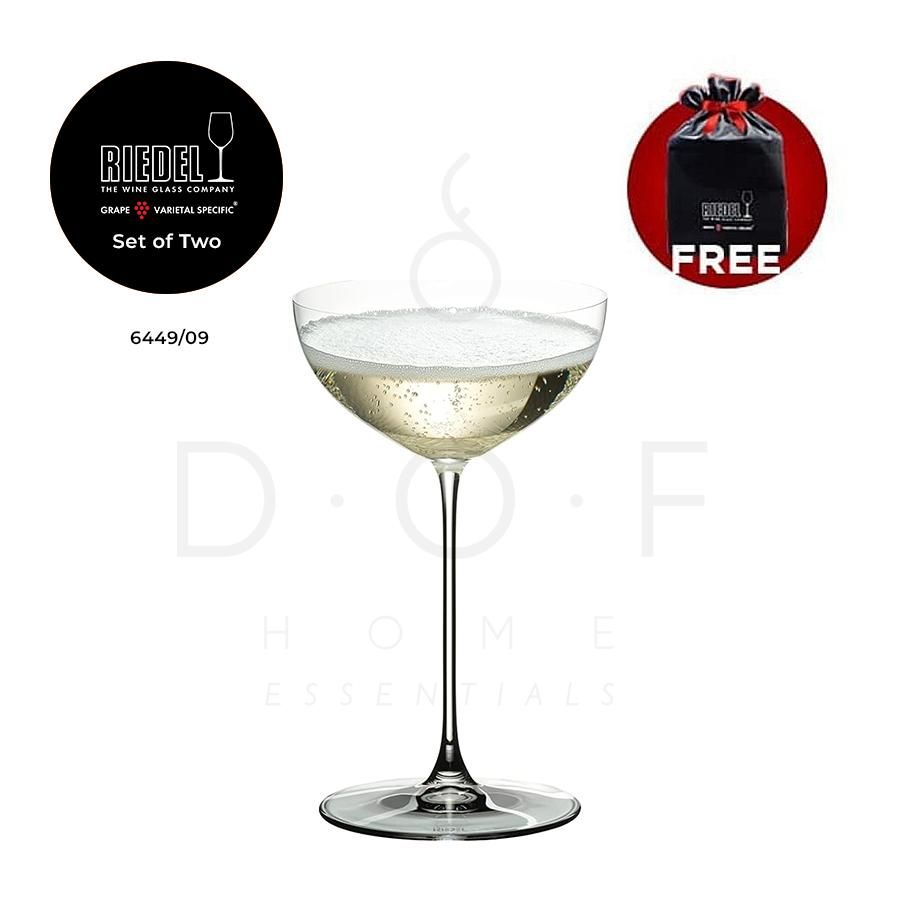 RIEDEL VERITAS COUPE/COCKTAIL PACK OF 2 PCS