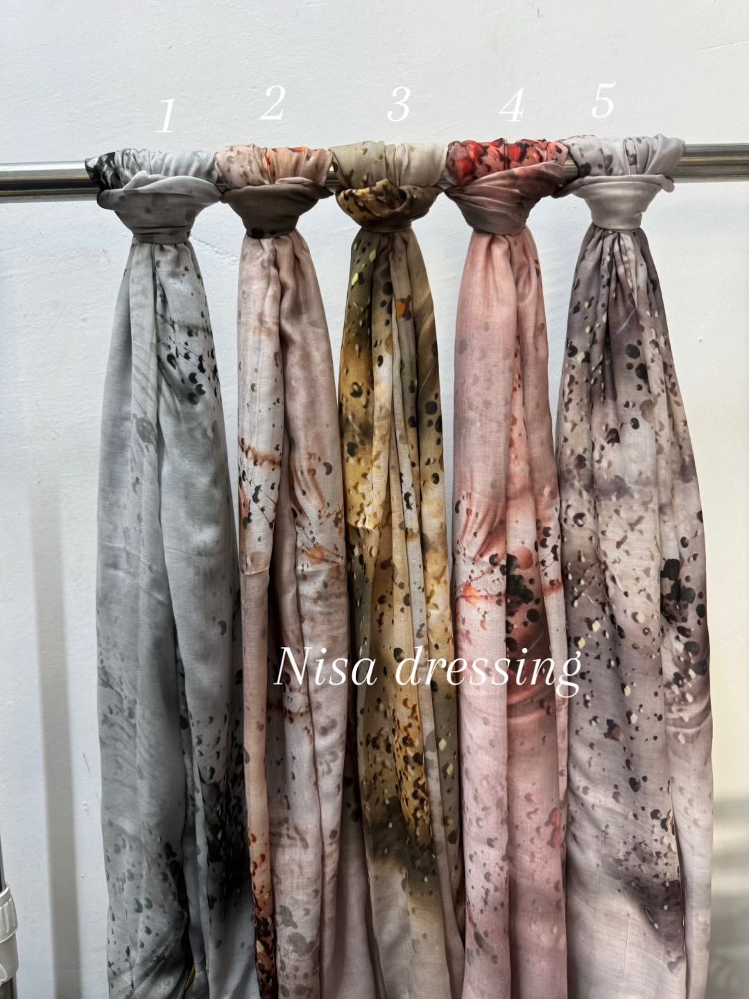 Voile imprimé coton 1