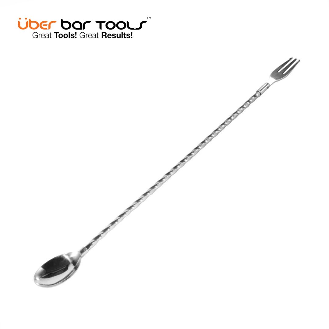 UBER BAR TOOLS PROTRIDENT XL FORK & SPOON CHROME