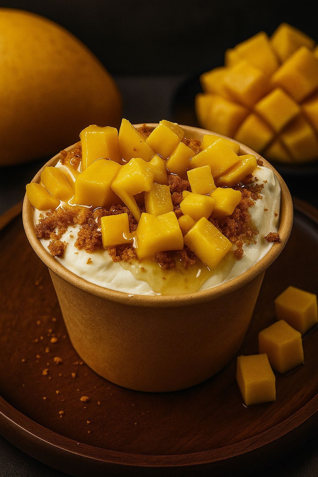 Honey Mango Pudding