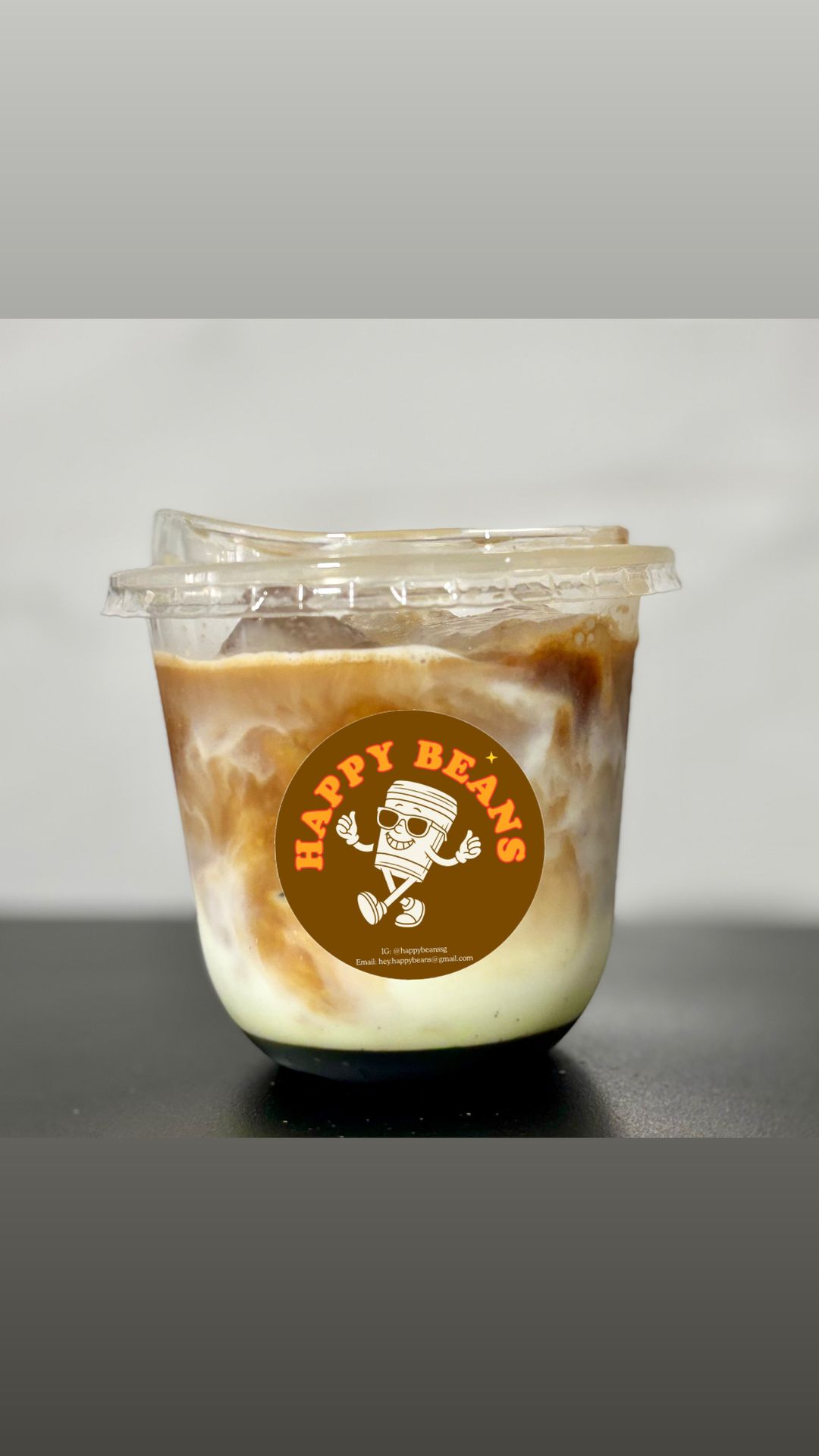 Iced Pandan Gula Melaka Latte