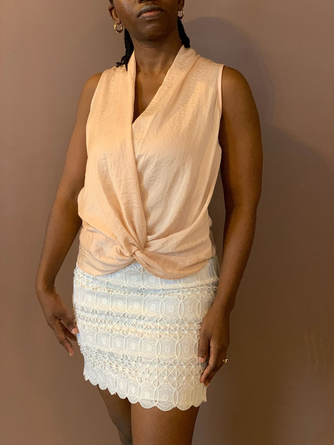 Beige blouse