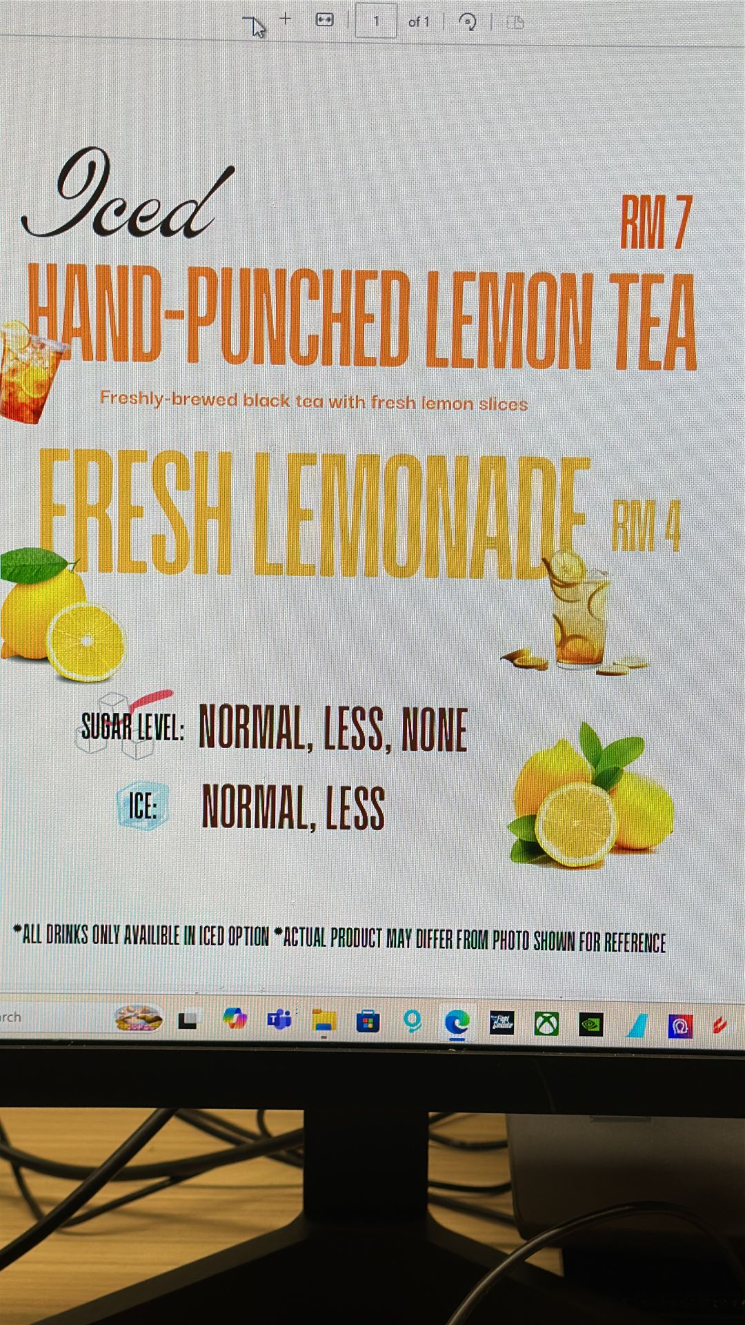 Fresh Lemonade