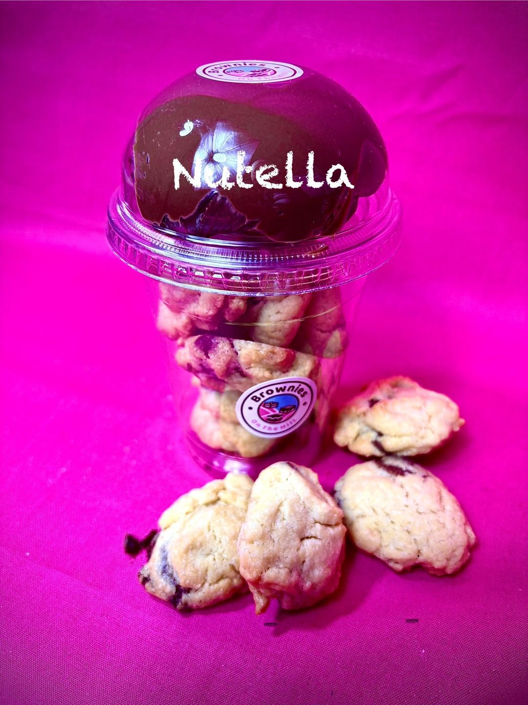 Mini Dippy Nutella Cookie Cup