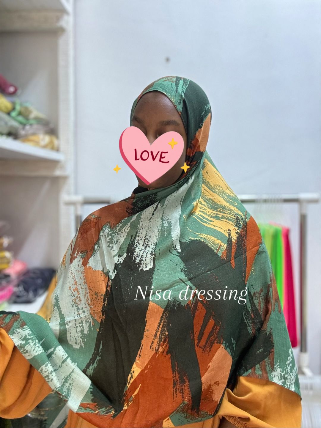 Voile multicolore viscose