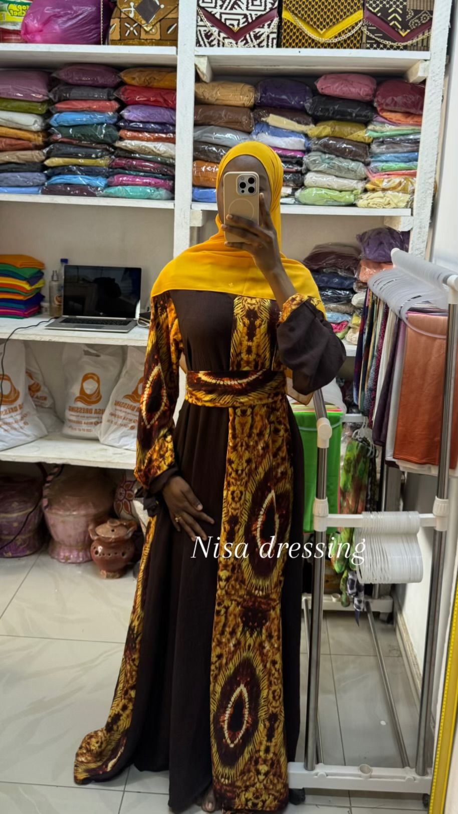 Robe vollante ~ chocolat