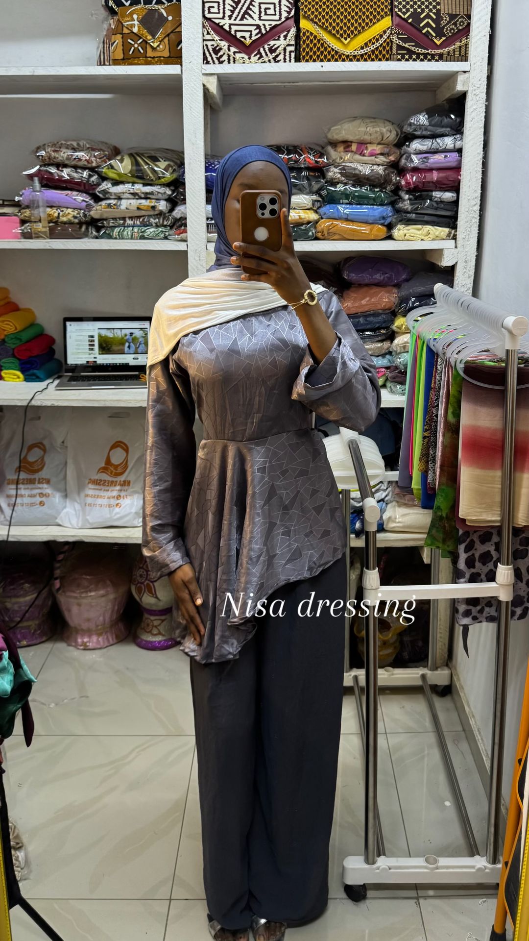 Ensemble pantalon ~ gris 