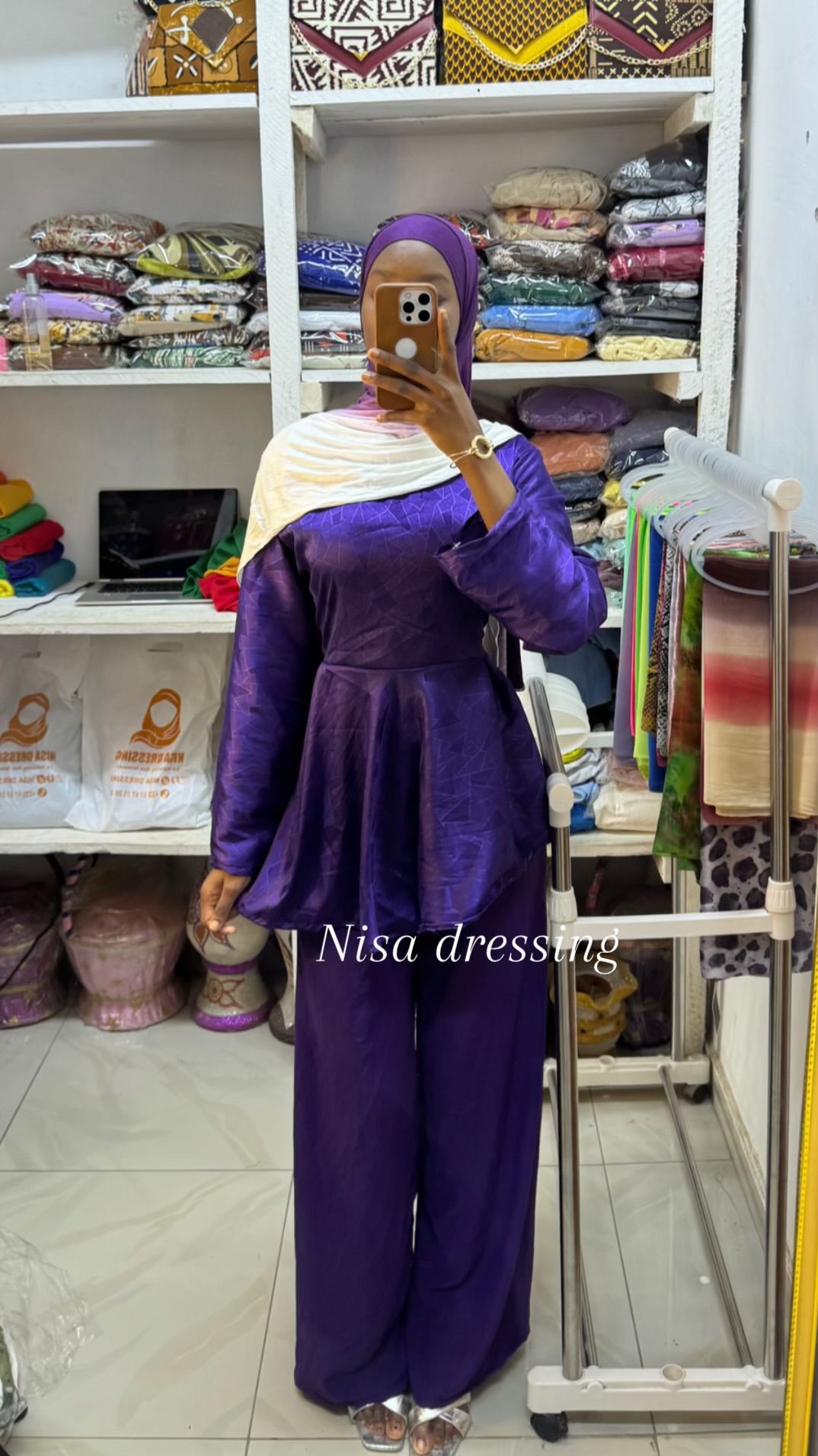 Ensemble pantalon ~ violet 