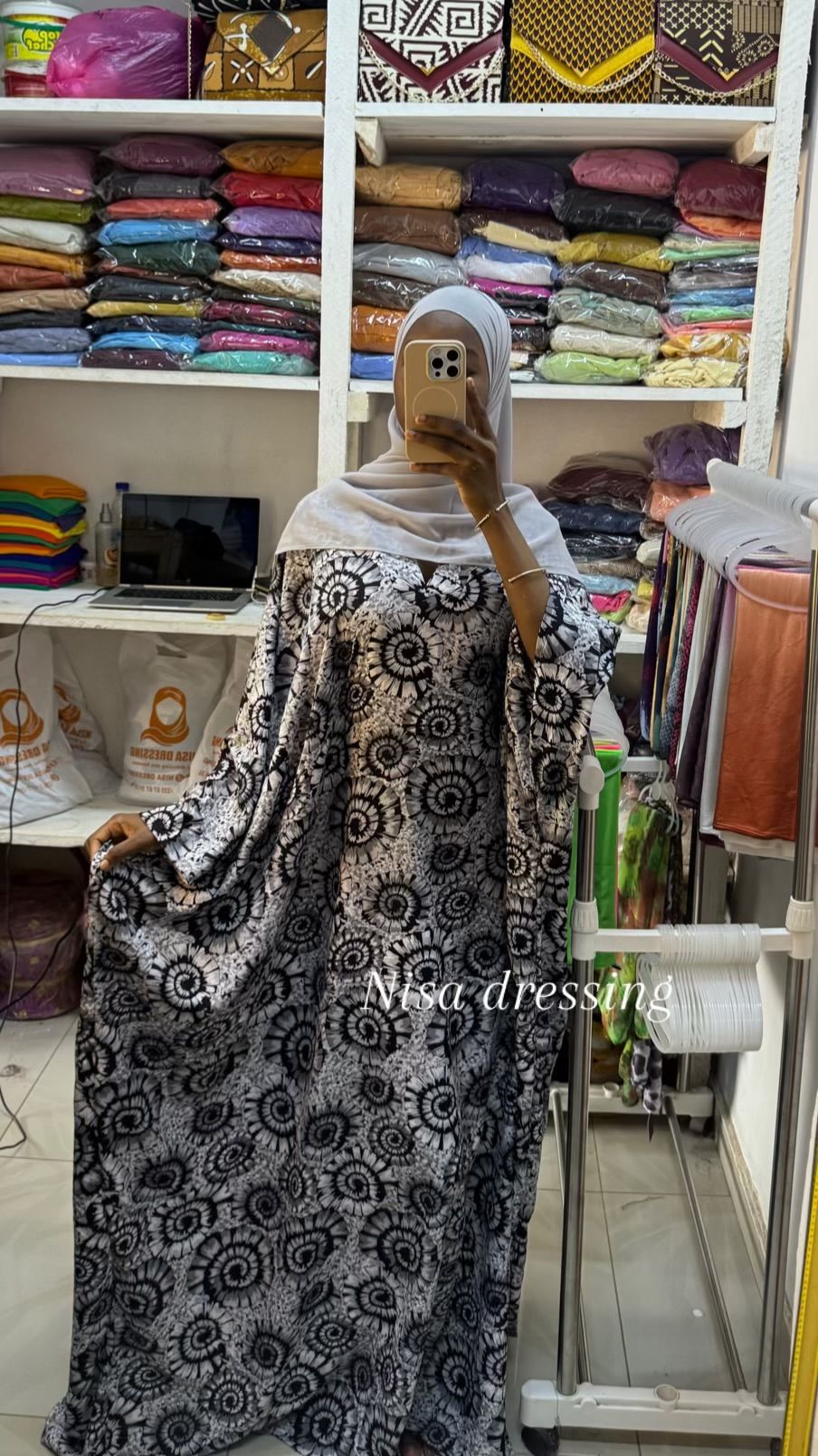 Robe tunique ~ Noir