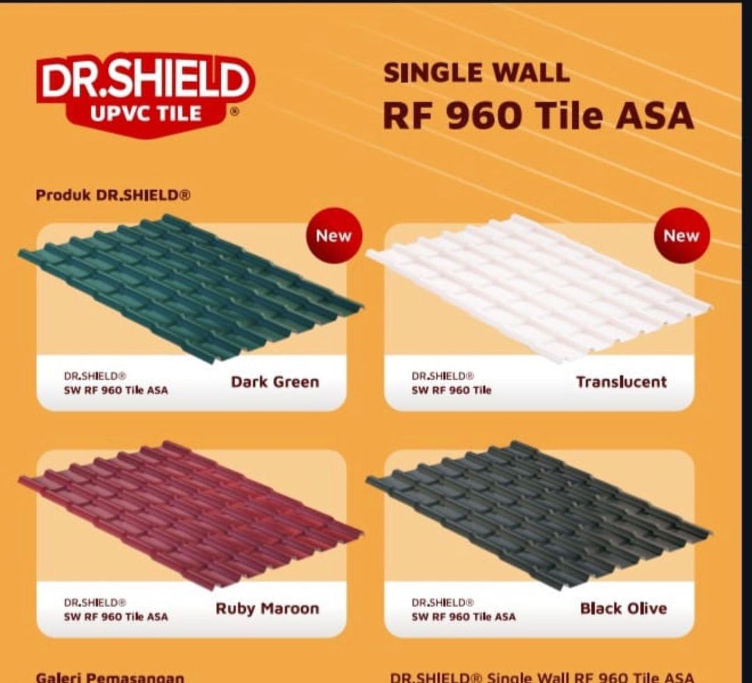 DR Shield RF 960 Genteng Upvc 1.040 x 1.540mm