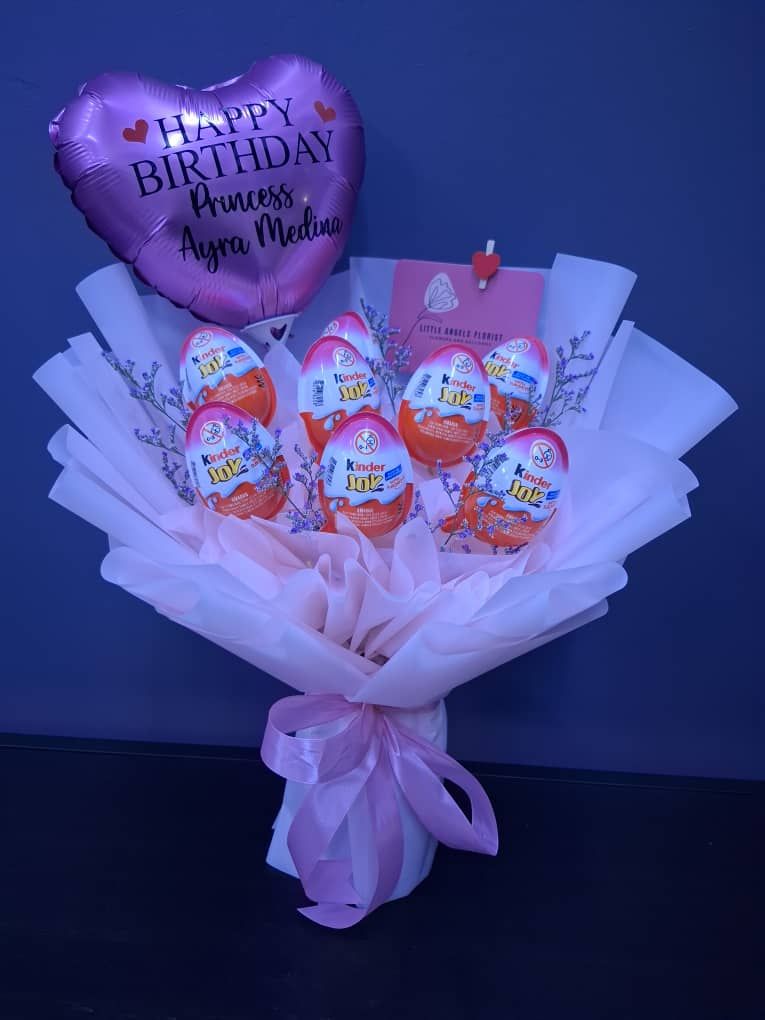 Kinder Egg Bouquet
