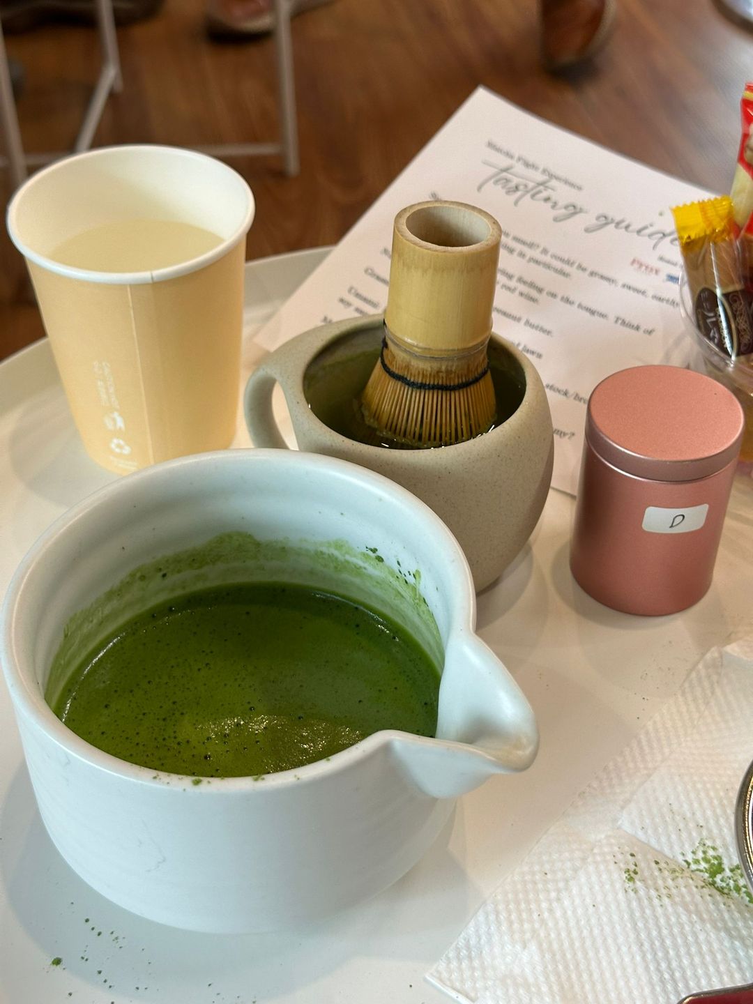 Matcha Flight Experience (15 Nov, Sat Noon: 12-1.30pm) 