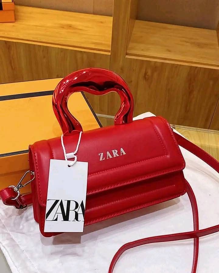 ZARA Heart-Handle Mini Bag