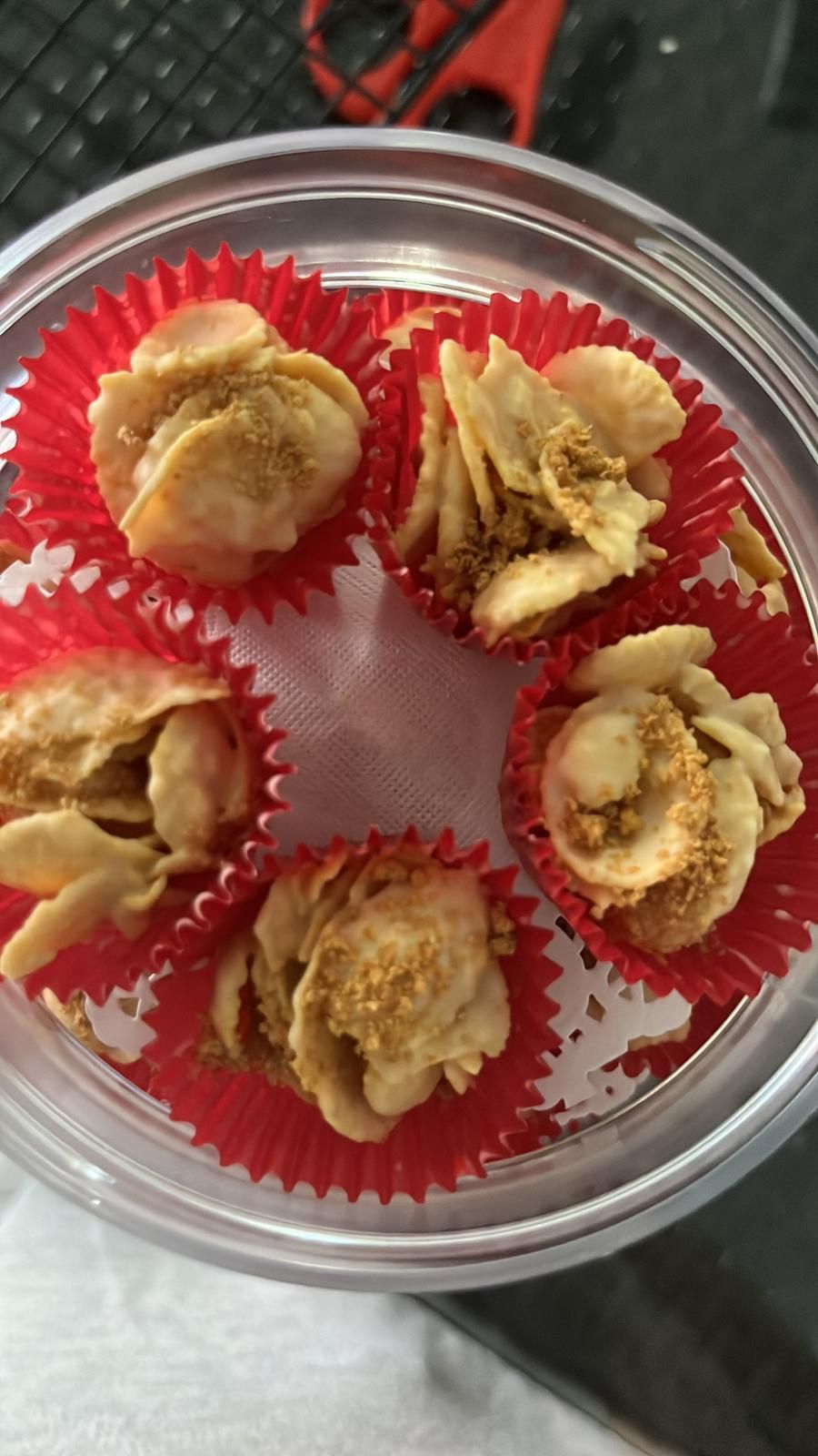Biscoff White Choc Cornflakes