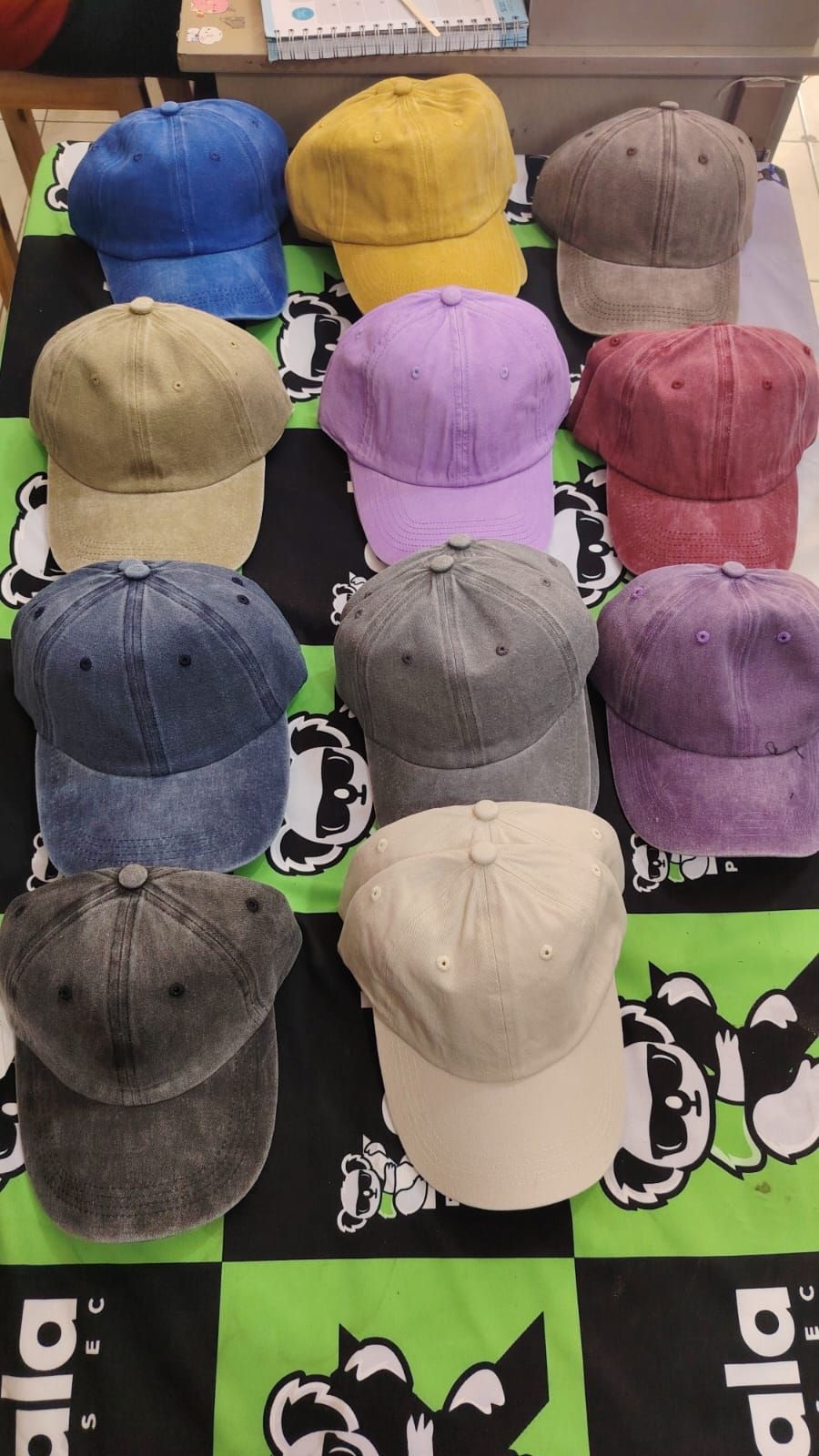 Gorras Gamuzadas STOCK LIMITADO 