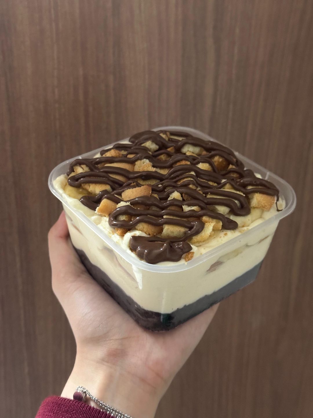 Brownie Hazella Banana Pudding 