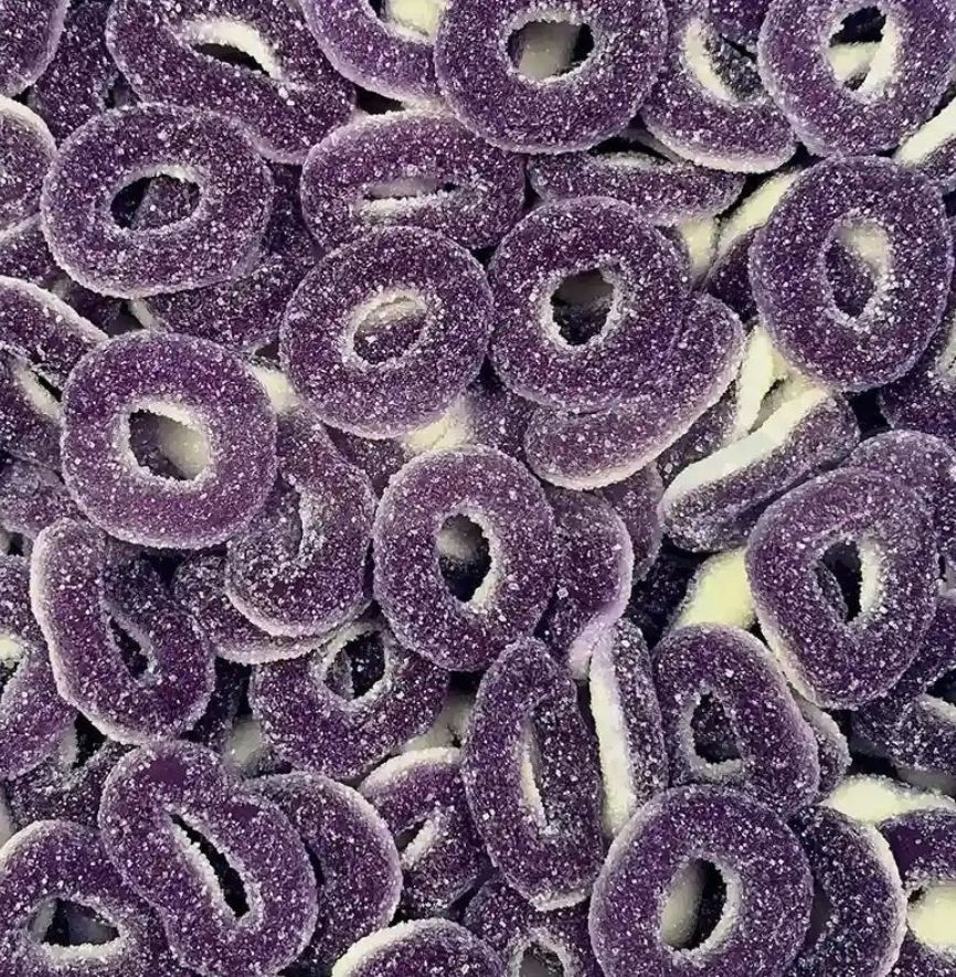 Bonbons Anneaux passion acides