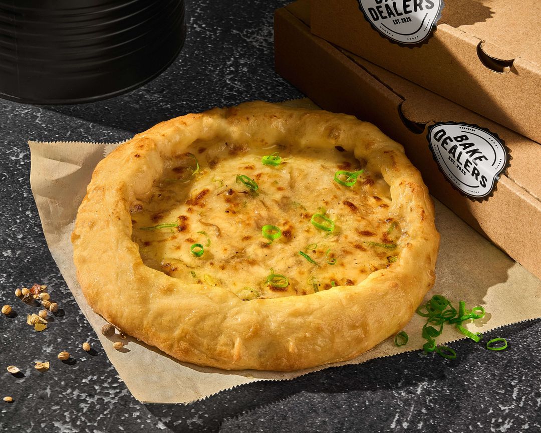 Potato and Cheese Open Pie (Открытый картофелем и сыром)