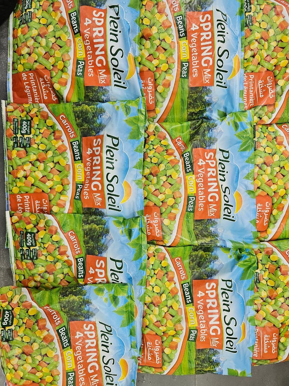 MPS56- Plein Soleil Spring Mix 4 vegetables