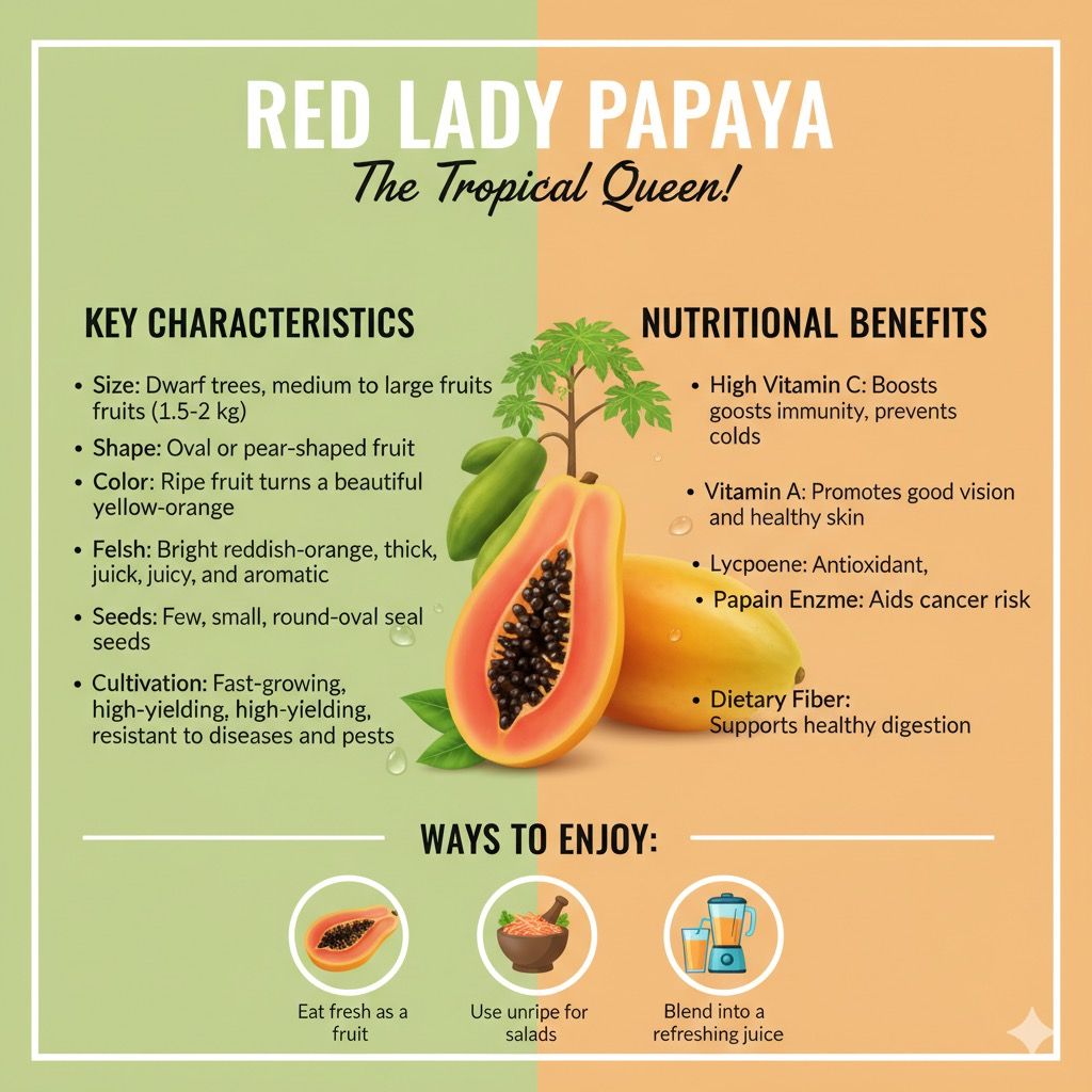 Red Lady Papaya 