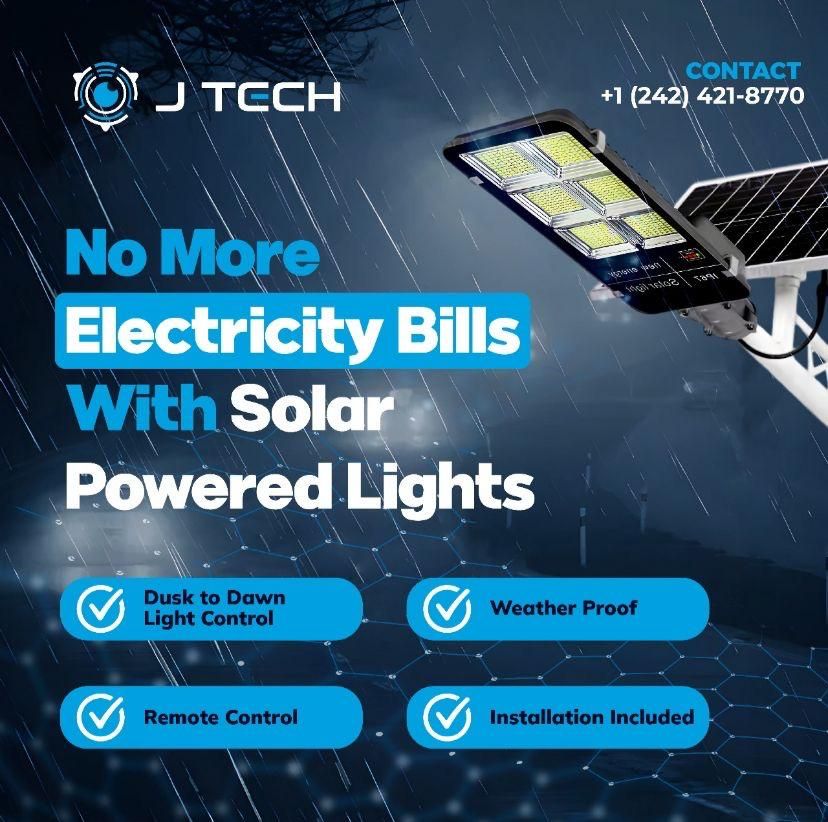 JTech Solar Light | Installation Included