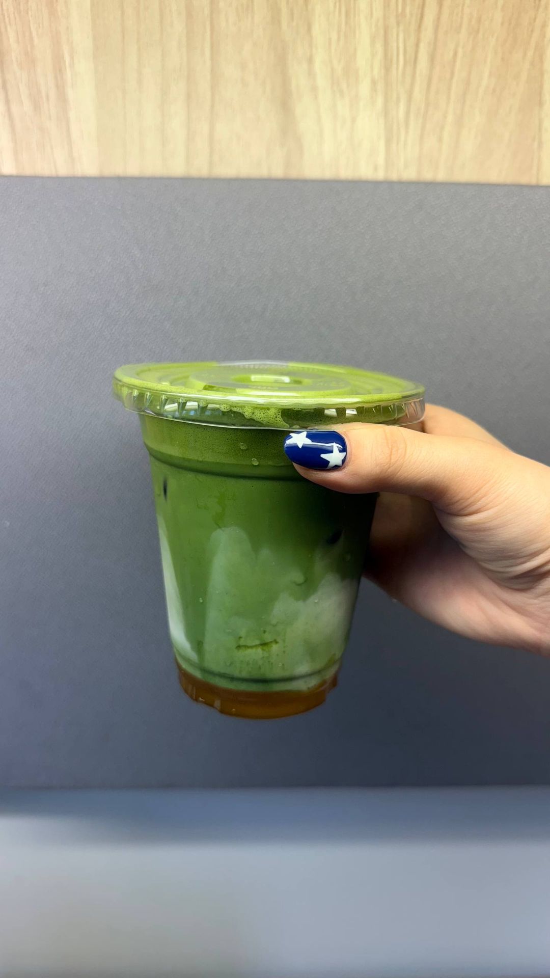 Iced Mango Matcha Latte