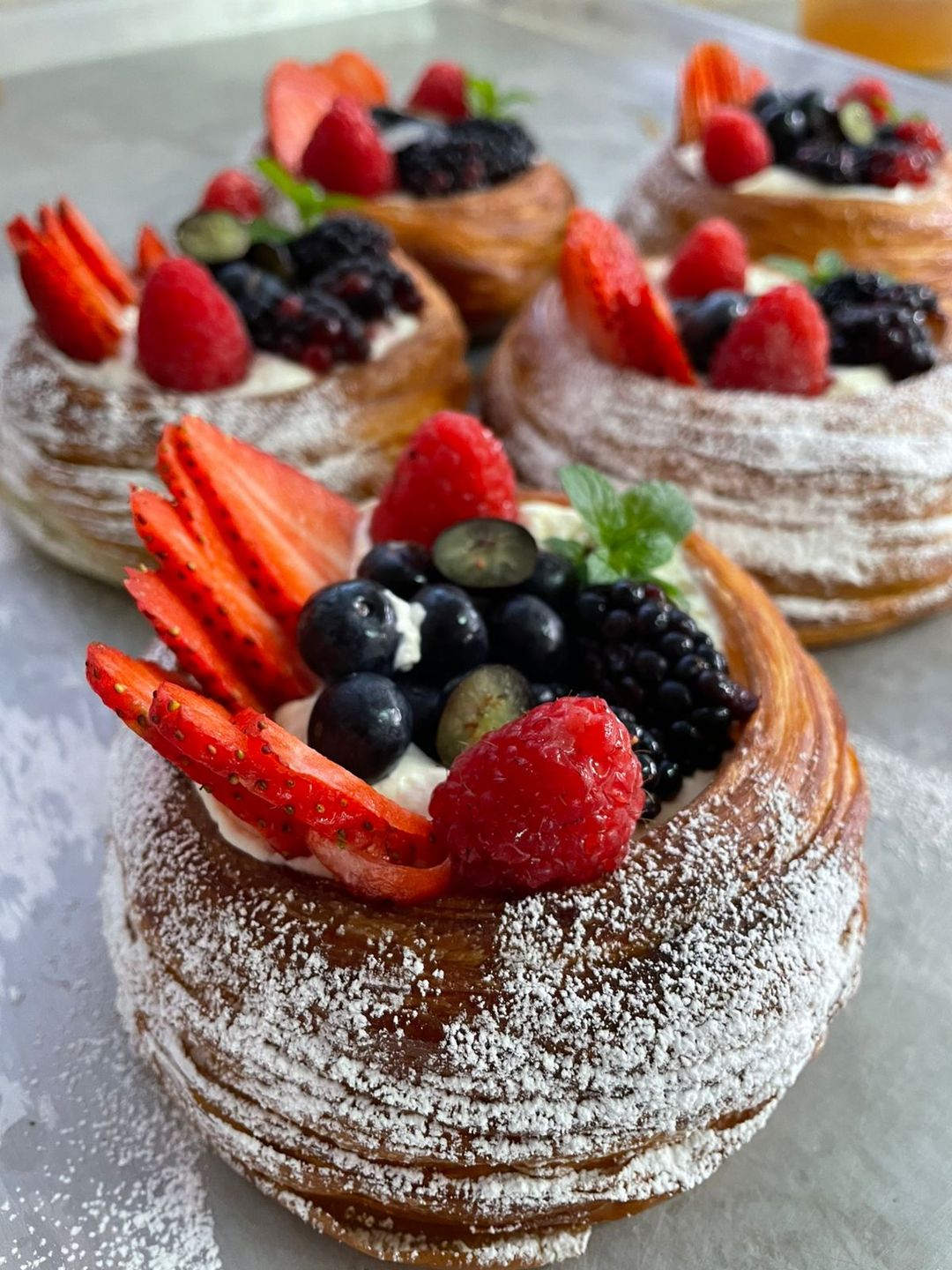 Danesa de frutos rojos 