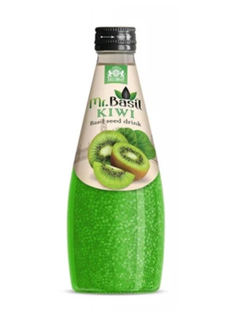 Mr Basil graines basilic et Kiwi 290ml