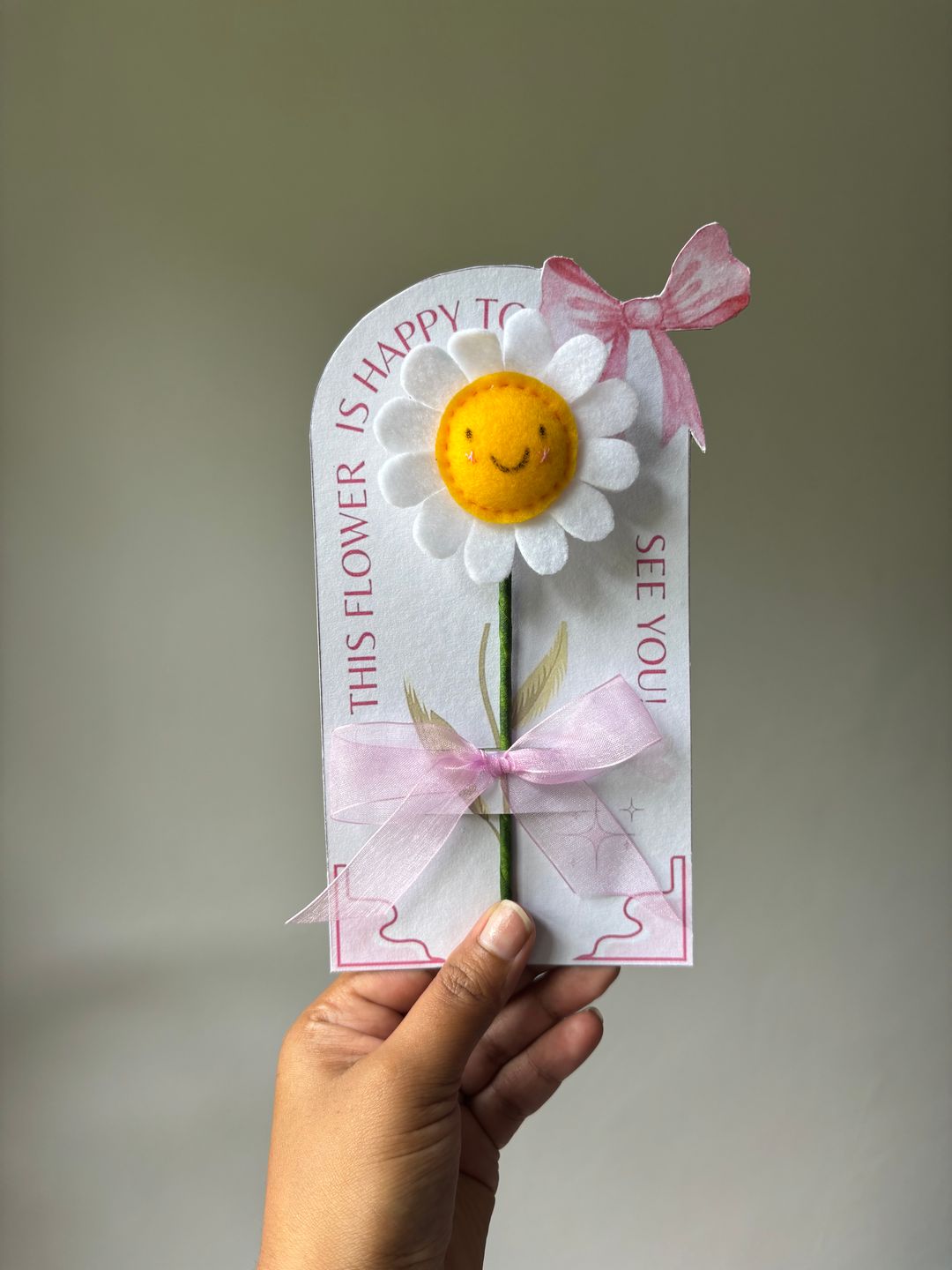 Happy Daisy card 