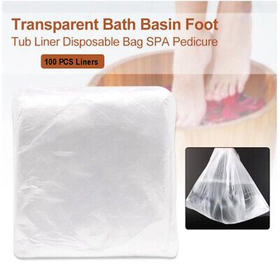 Disposable Cover for Pedicure Spa Basin - 100Pcs in bag