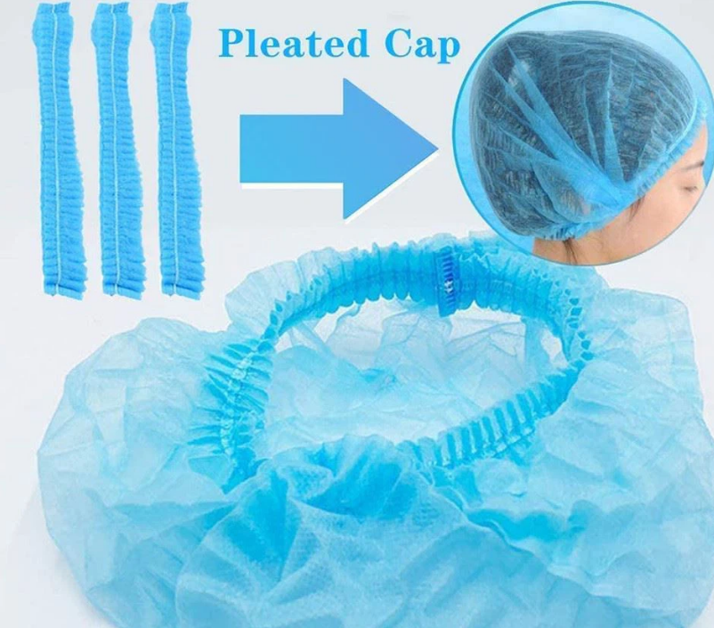 Non Woven Nurses Cap 100 Pcs/Bag