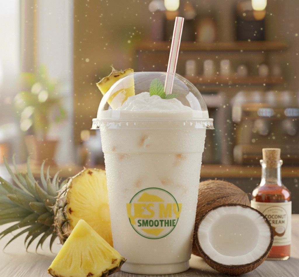 Cocktail Pina Colada à la Crème Coco