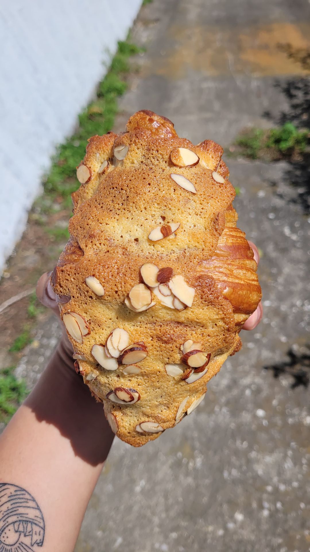 croissant de almendra 