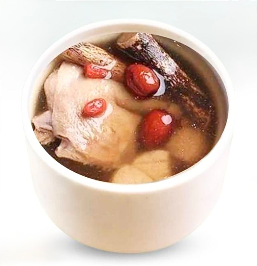五指毛桃燉土雞 Ficus Hirta Stewed Chicken Soup