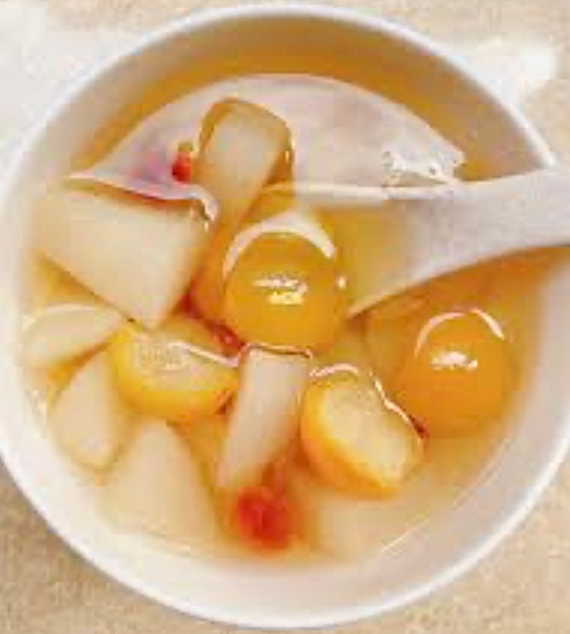 金桔冰糖雪梨 Kumquat Pear with Rock Sugar